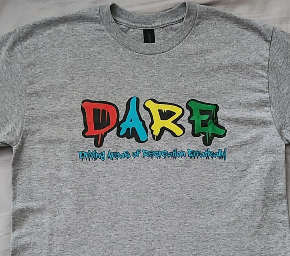 D.A.R.E. T-shirt front view