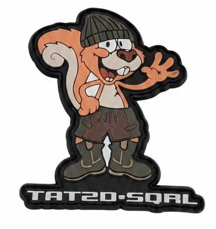 PVC Patch of SGT Sprocket SQRL