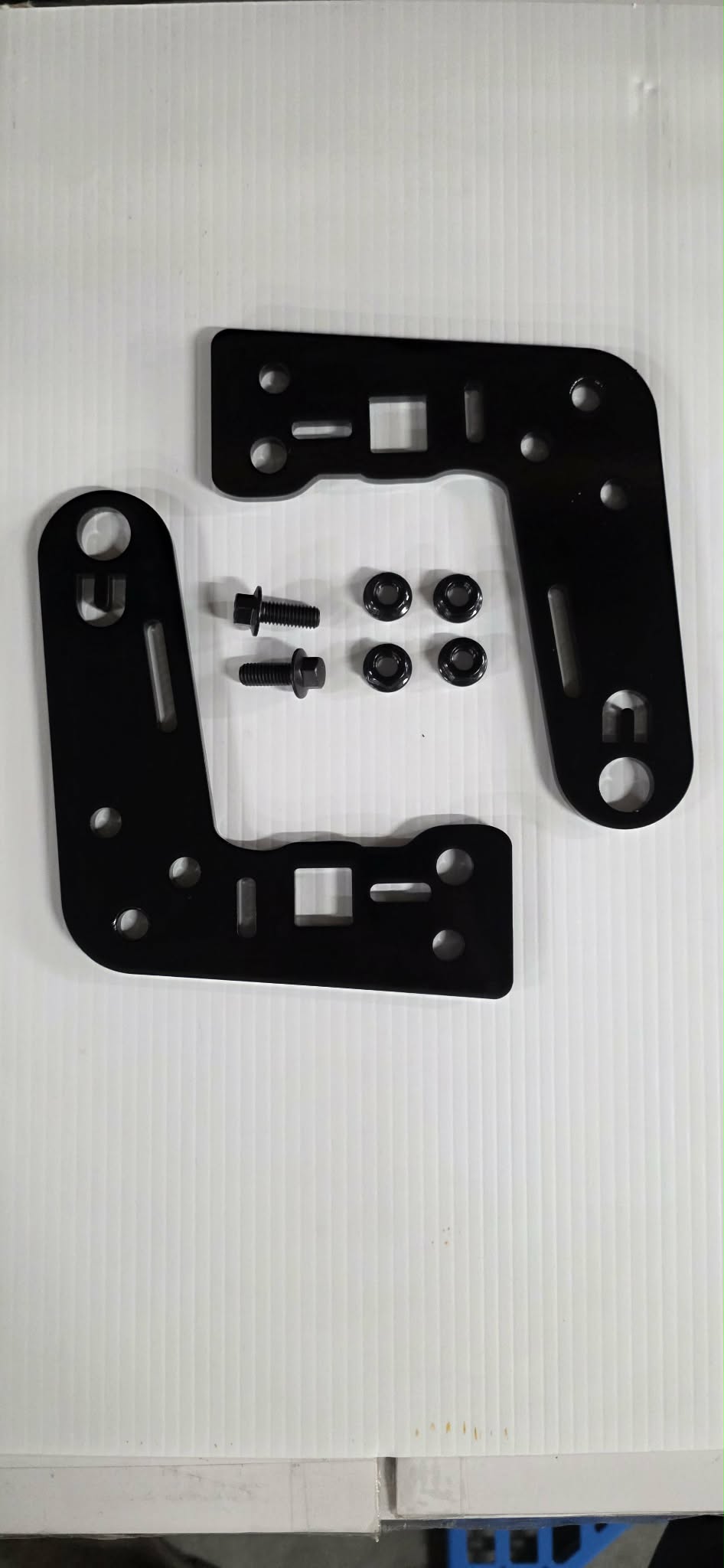 KIP hammock bracket set components and hardware