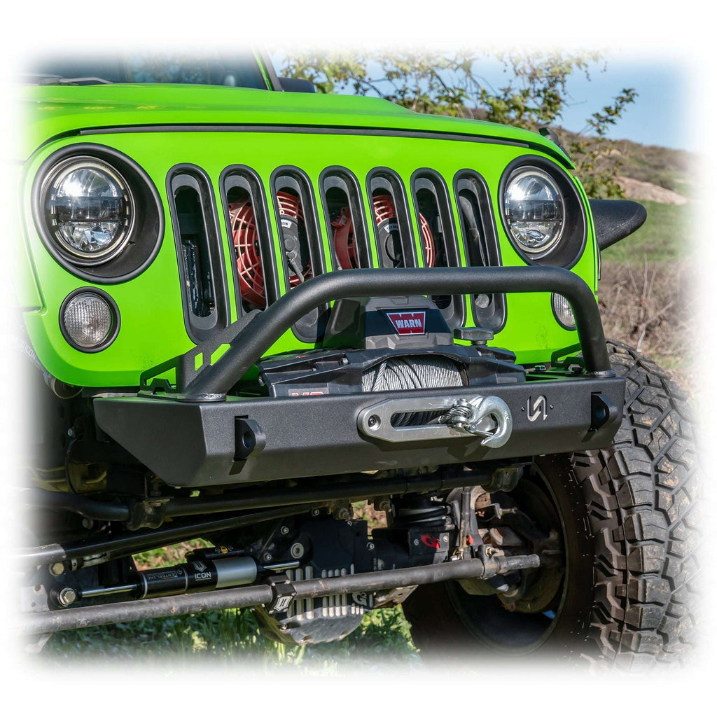 Stubby Front Bumper for Jeep Wrangler JK & JKU