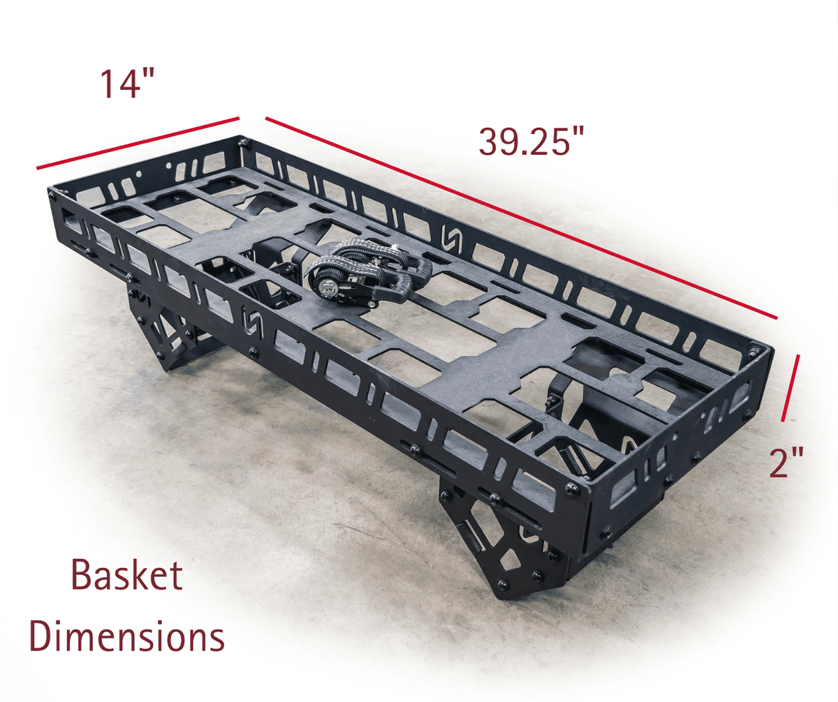 Spare Tire Storage Rack for Universal Externally Mounted Spare Tires